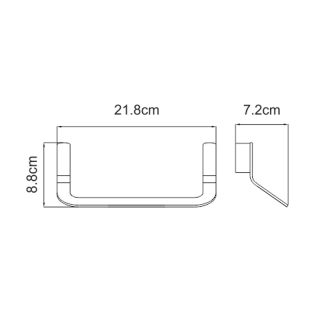WasserKRAFT Полотенцедержатель K-7960